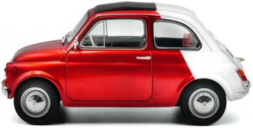 Solido Modellauto Maßstab 1:18 Fiat 500 TRIBUTE TO ITALIA 1965 S1801409
