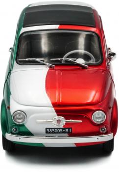 Solido Modellauto Maßstab 1:18 Fiat 500 TRIBUTE TO ITALIA 1965 S1801409