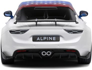 Solido Modellauto Maßstab 1:18 Alpine A110R US Livery 2023 S1801627