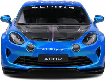 Solido Modellauto Maßstab 1:18 Alpine A110R US Livery 2023 S1801627