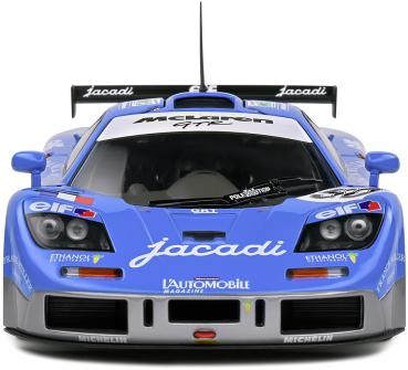 Solido Modellauto Maßstab 1:18 McLaren F1 GTR Short Tail #50 blau S1804109