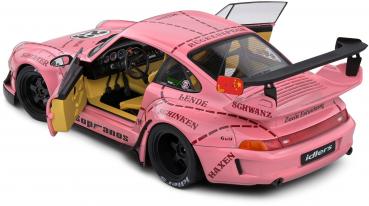 Solido Modellauto Maßstab 1:18 Porsche RWB Bodykit Pink Pig 2020 pink S1808503