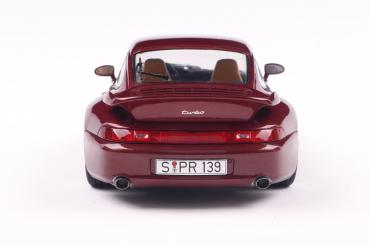 Solido Modellauto Maßstab 1:18 Porsche 911 (993) Turbo rot 1997 S1810102
