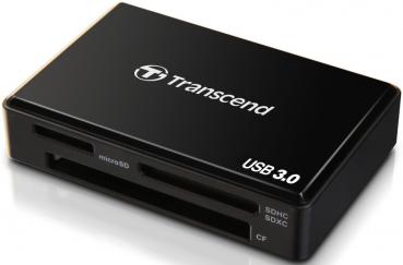 Transcend Card Reader RDF8 Micro Card SD / SDHC / SDXC UHS-I schwarz USB 3.0
