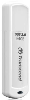 Transcend USB Stick 64GB Speicherstick JetFlash 730 weiß USB 3.0