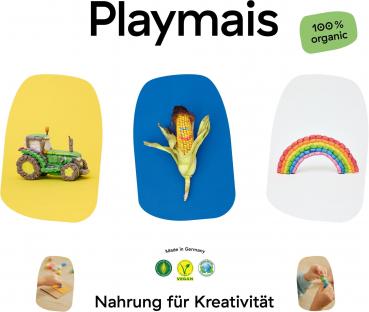 PlayMais Bastel Kreativität Eduline Classic Refill 1000 grau grey ab 3 Jahren