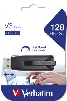 Verbatim USB Stick 128GB Speicherstick Store 'n' Go V3 grau USB 3.0