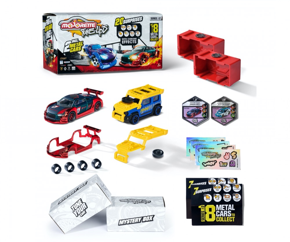 Spielwaren Express - Majorette Spielzeugauto Tune Up`s 2 Überaschungsbox 2  Autos 20 Überraschungen 212051008
