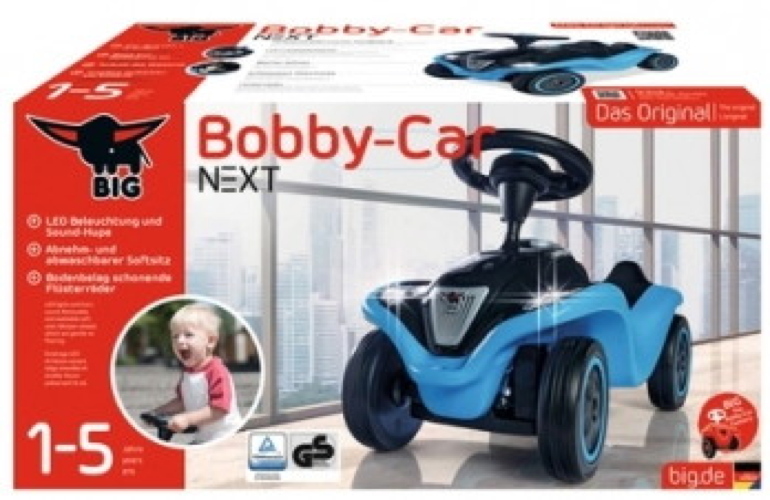 Spielwaren Express - BIG Outdoor Spielzeug Fahrzeug Bobby Car NEXT blau  800056234