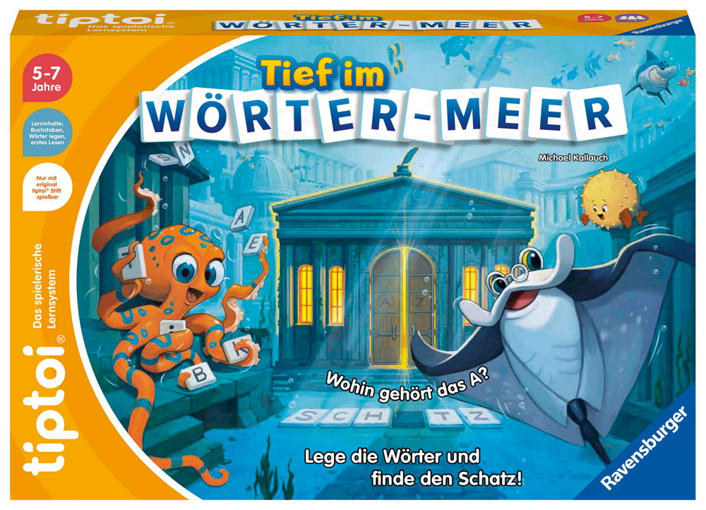 Spielwaren Express - Ravensburger tiptoi Lernspiel Tief im Wörter-Meer 00103