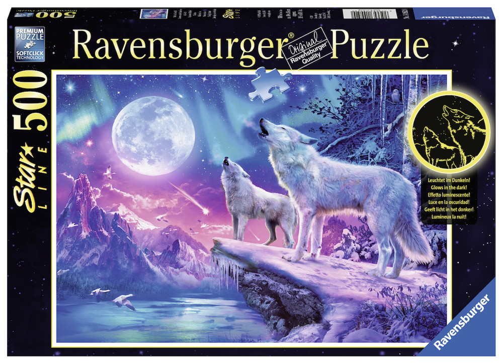 Ravensburger 15047 Im Zauber des Mondlichts 500 Teile Starline Puzzle 