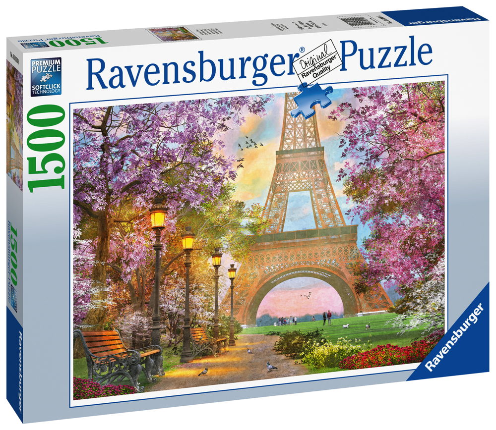 Spielwaren Express - 1500 Teile Ravensburger Puzzle Verliebt in Paris 16000