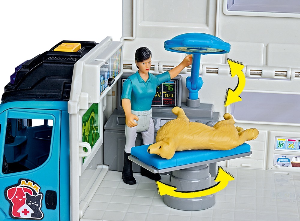 Spielwaren Express - Dickie Spielfahrzeug Tierarzt Auto Go Real / Urban &  Adventure Animal Rescue Set 203837015