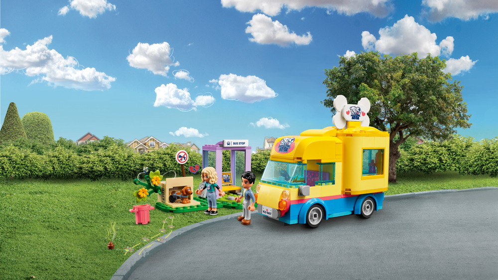 - Express Friends 41741 Teile 300 Spielwaren Hunderettungswagen LEGO®