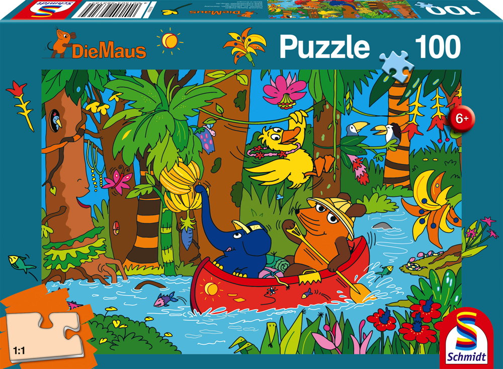 Spielwaren Express - 100 Teile Schmidt Spiele Kinder Puzzle Die Maus Im ...