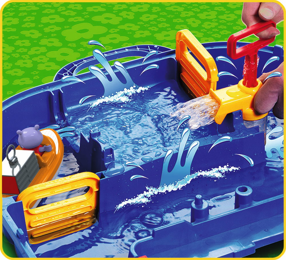 Spielwaren Express - AquaPlay Outdoor Wasser Spielzeug Wasserbahn