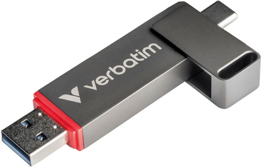 Verbatim USB Stick 1TB Speicherstick Dual QuickStick USB 3.2 Gen. 1x1 USB-A / USB-C