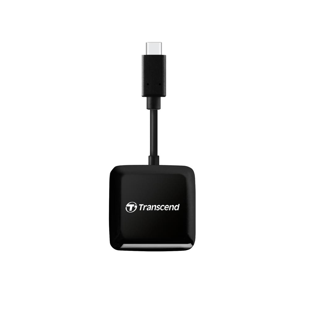 Transcend Card Reader RDC3 Micro Card SD / SDHC / SDXC UHS-I weiß USB 3.2 Typ C