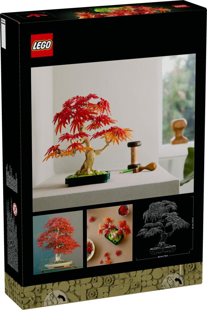 LEGO® Botanicals Japanischer Roter Ahorn - Bonsai-Baum 474 Teile 10348