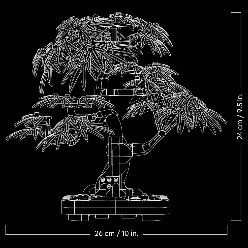 LEGO® Botanicals Japanischer Roter Ahorn - Bonsai-Baum 474 Teile 10348