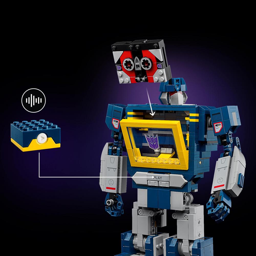 LEGO® Icons Transformers: Soundwave 1505 Teile 10358