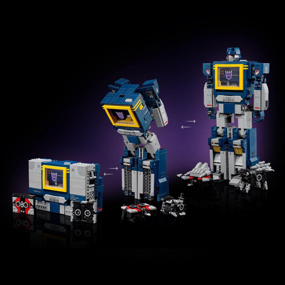 LEGO® Icons Transformers: Soundwave 1505 Teile 10358