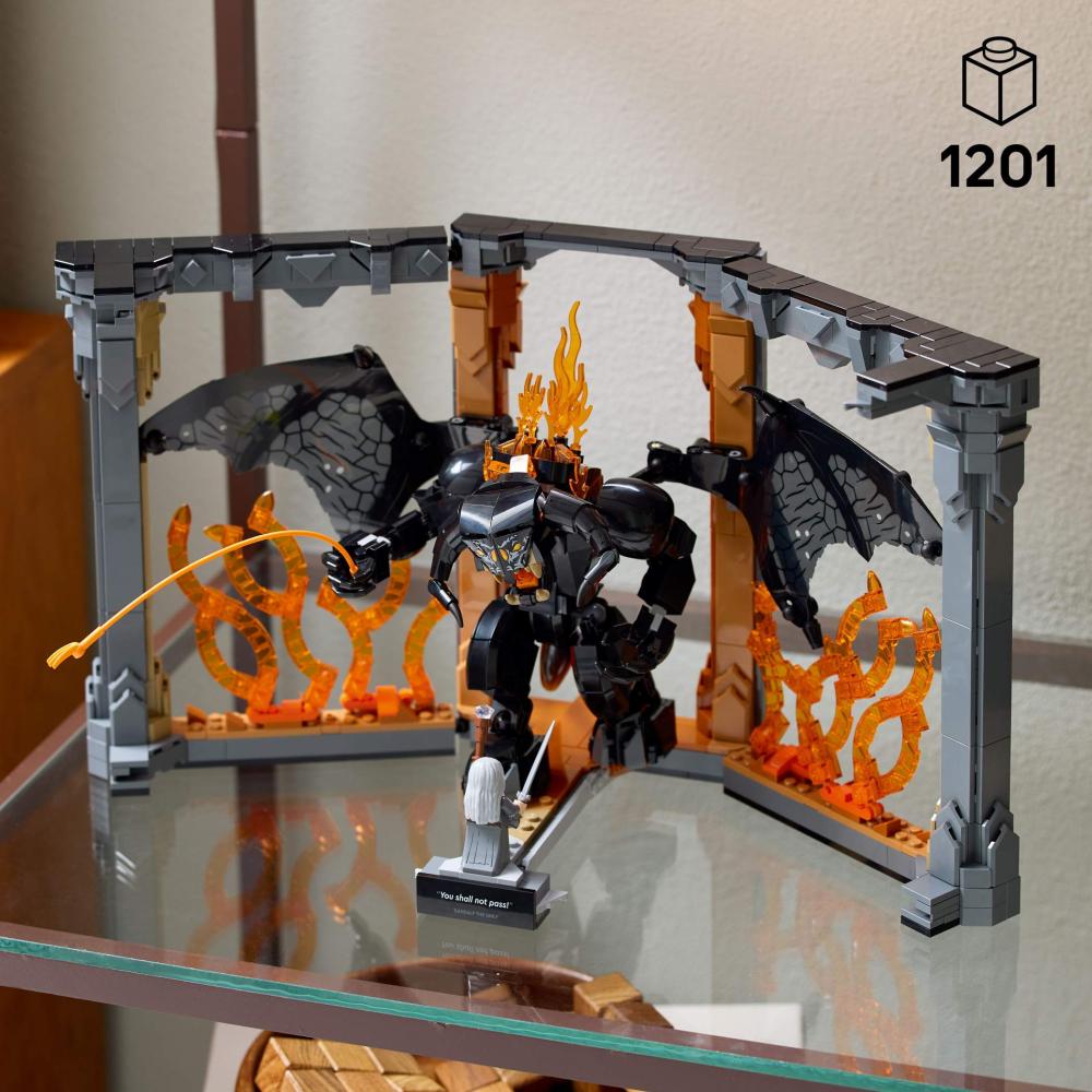 LEGO® Icons Der Herr der Ringe Balrog™ Bücherstütze 1201 Teile 10367