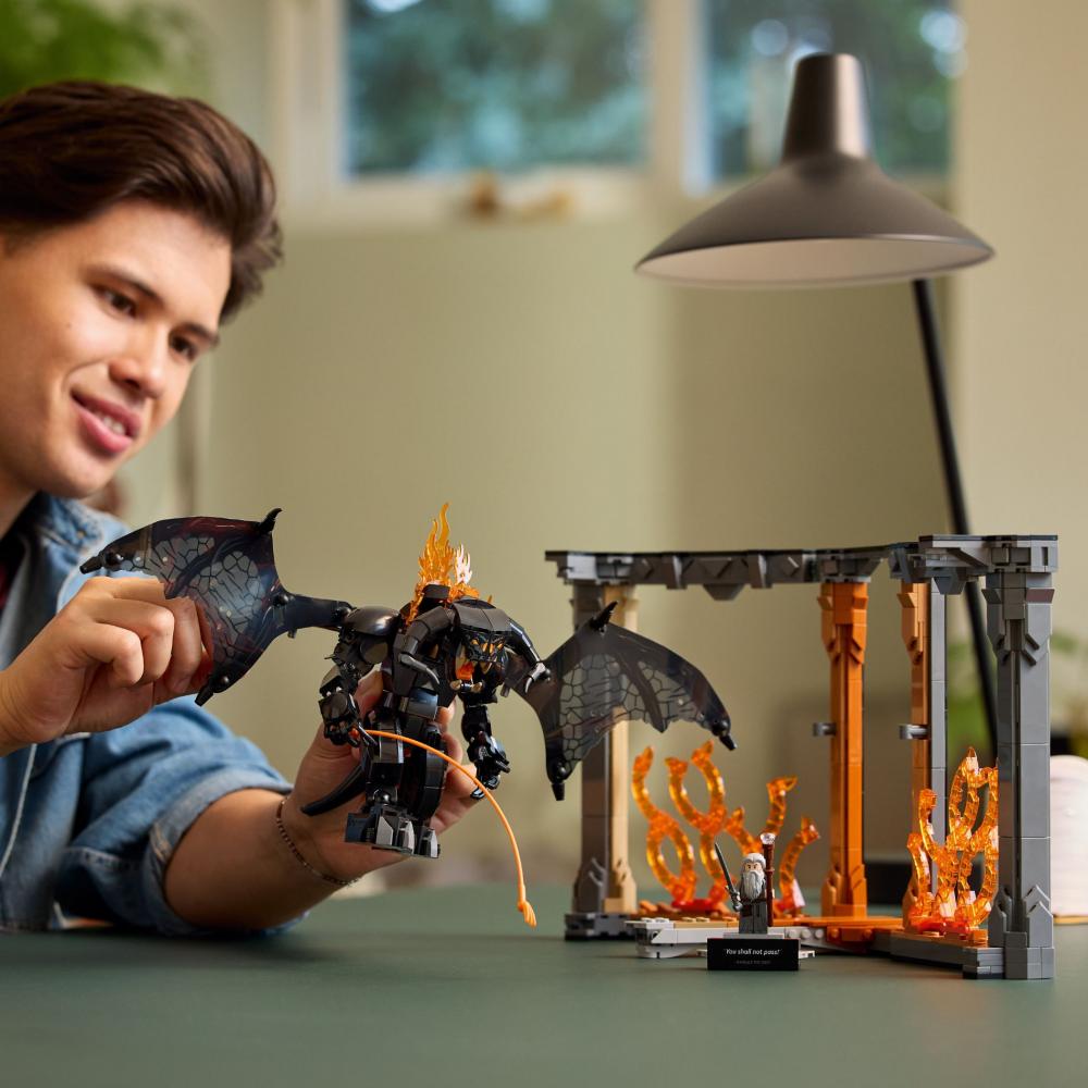 LEGO® Icons Der Herr der Ringe Balrog™ Bücherstütze 1201 Teile 10367