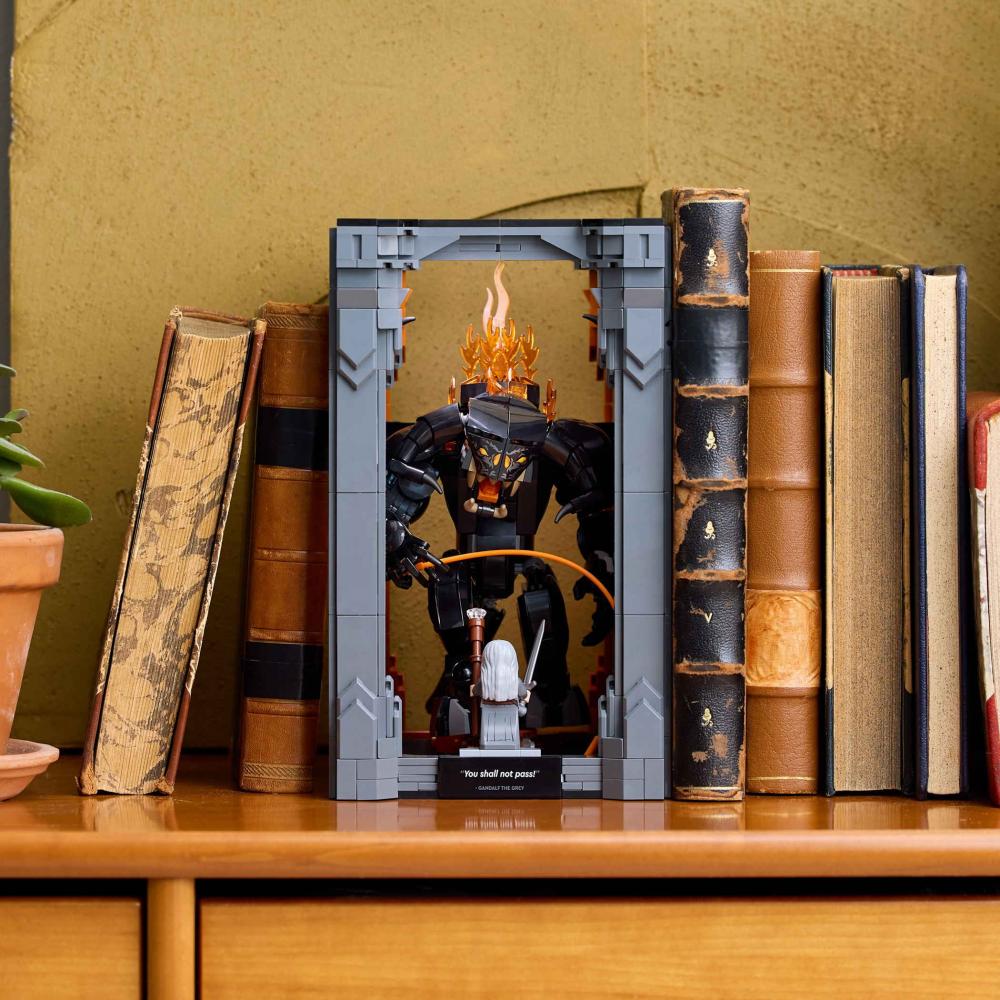 LEGO® Icons Der Herr der Ringe Balrog™ Bücherstütze 1201 Teile 10367