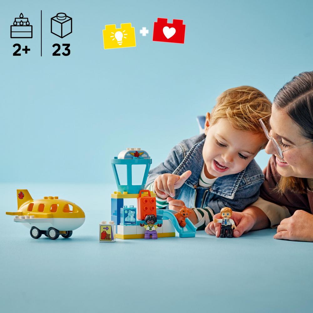 LEGO® DUPLO® Erster Besuch im Flughafen 23 Teile 10443