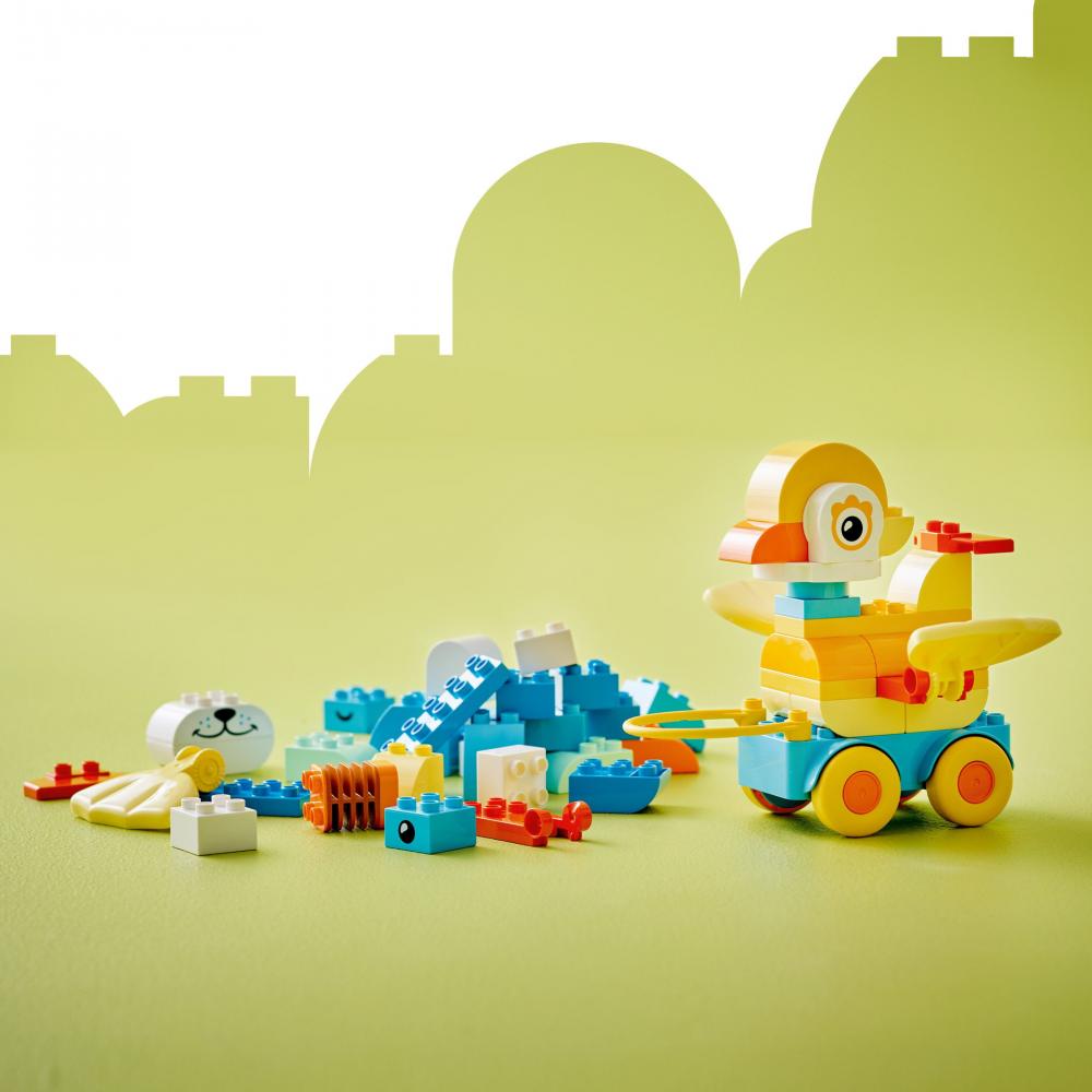 LEGO® DUPLO® Tiere auf Rädern 3-in-1-Set 58 Teile 10448