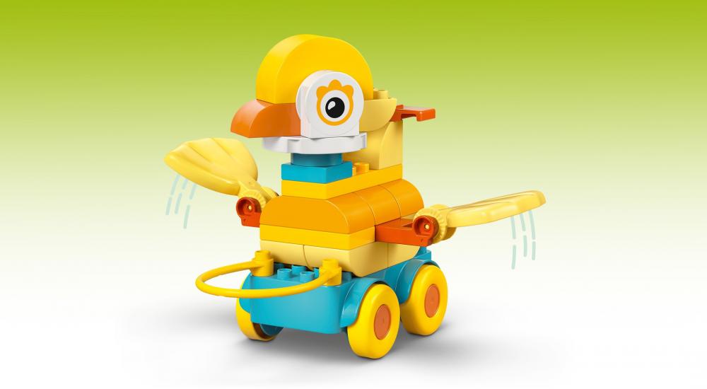LEGO® DUPLO® Tiere auf Rädern 3-in-1-Set 58 Teile 10448