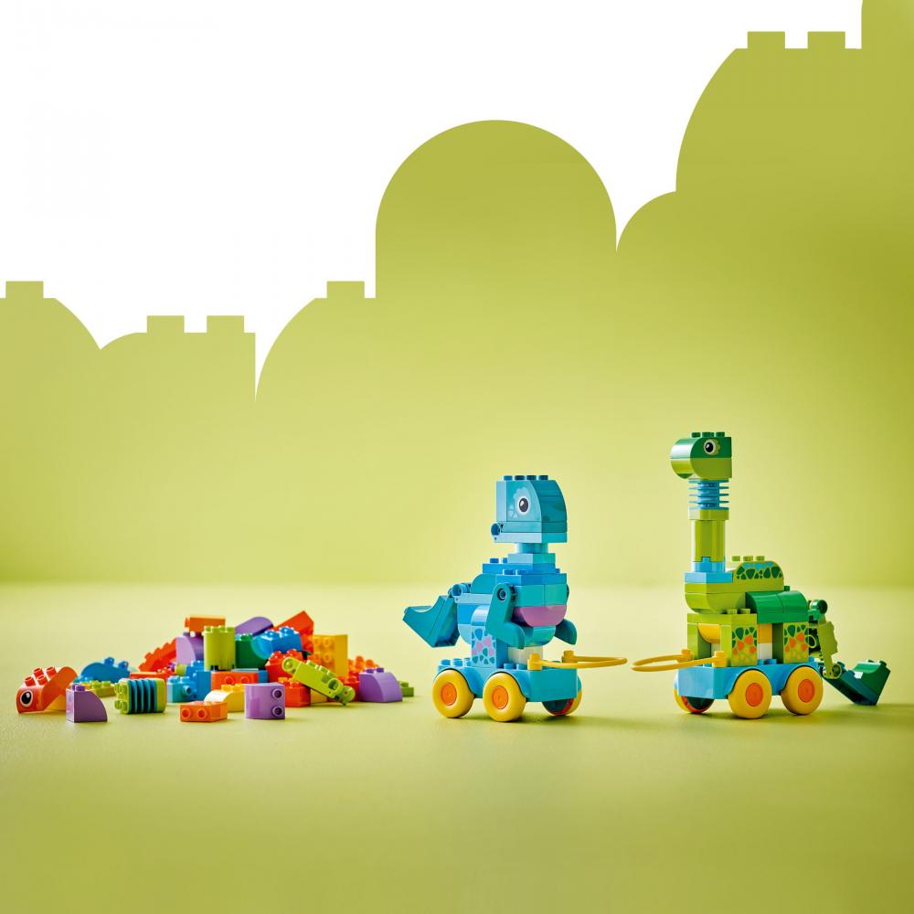 LEGO® DUPLO® Dinos auf Rädern 3-in-1-Set 108 Teile 10451