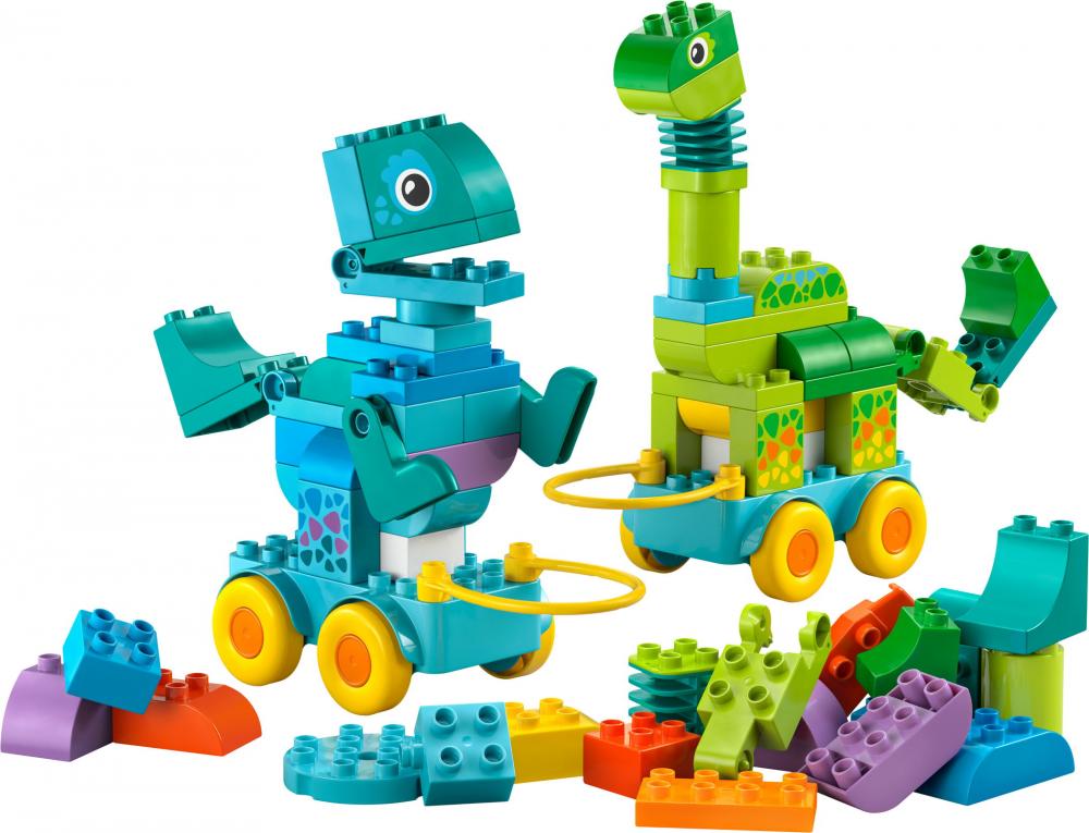 LEGO® DUPLO® Dinos auf Rädern 3-in-1-Set 108 Teile 10451