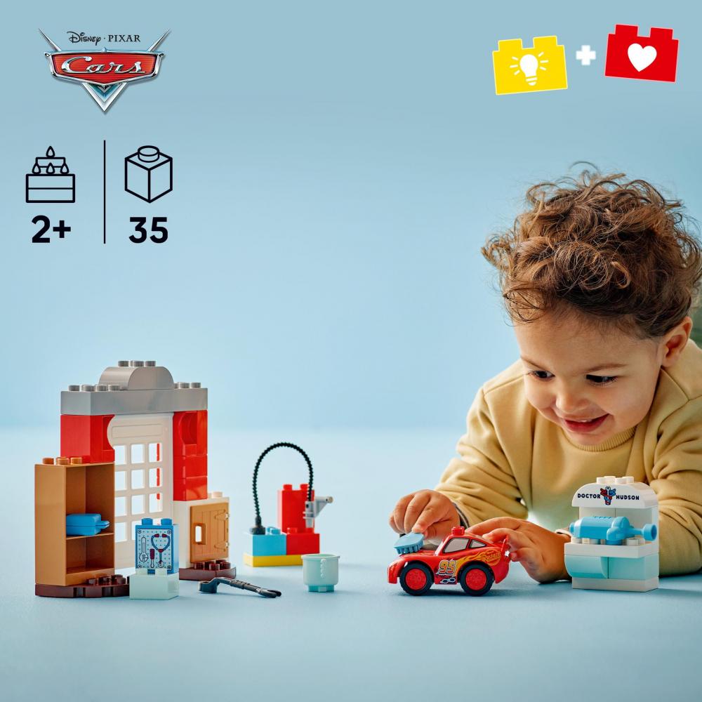 LEGO® DUPLO® McQueens Besuch in Docs Werkstatt 35 Teile 10456