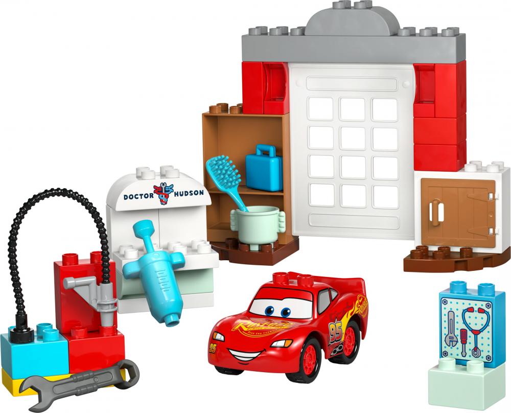 LEGO® DUPLO® McQueens Besuch in Docs Werkstatt 35 Teile 10456