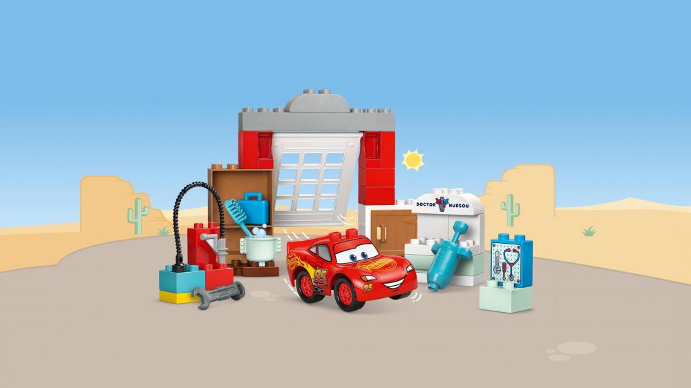 LEGO® DUPLO® McQueens Besuch in Docs Werkstatt 35 Teile 10456