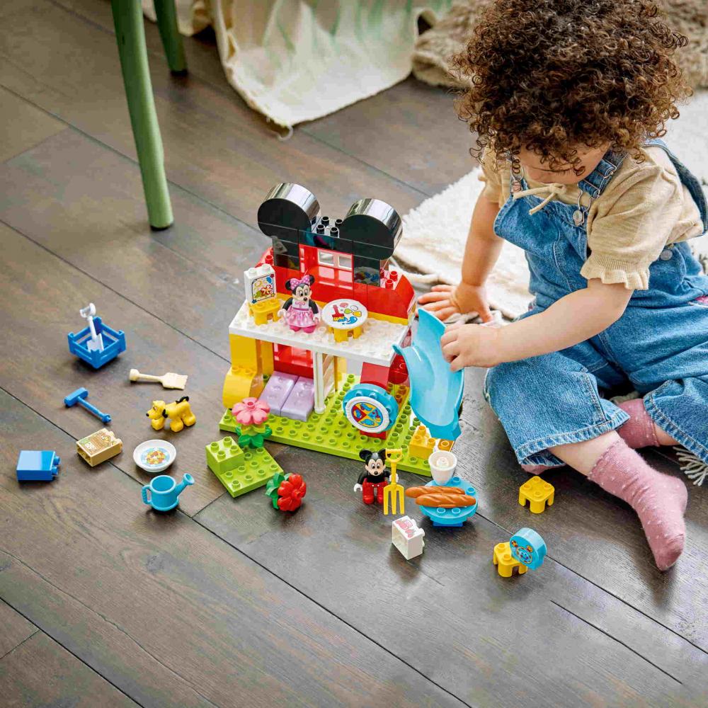 LEGO® DUPLO® Micky Maus Wunderhaus mit Minnie und Pluto 87 Teile 10465
