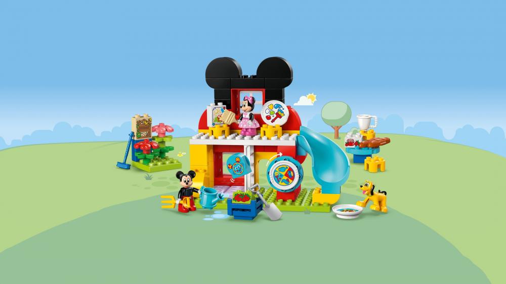 LEGO® DUPLO® Micky Maus Wunderhaus mit Minnie und Pluto 87 Teile 10465