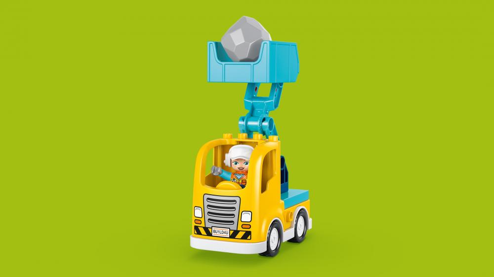 LEGO® DUPLO® Baufahrzeuge - 3-in-1-Set 22 Teile 10475