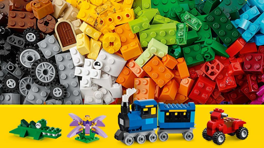 LEGO® Classic Mittelgroße Bausteine-Box 484 Teile 10696