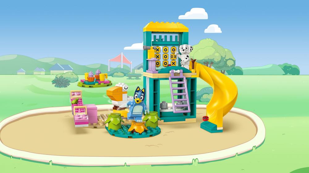 LEGO® Bluey und Chloe auf dem Spielplatz 104 Teile 11201