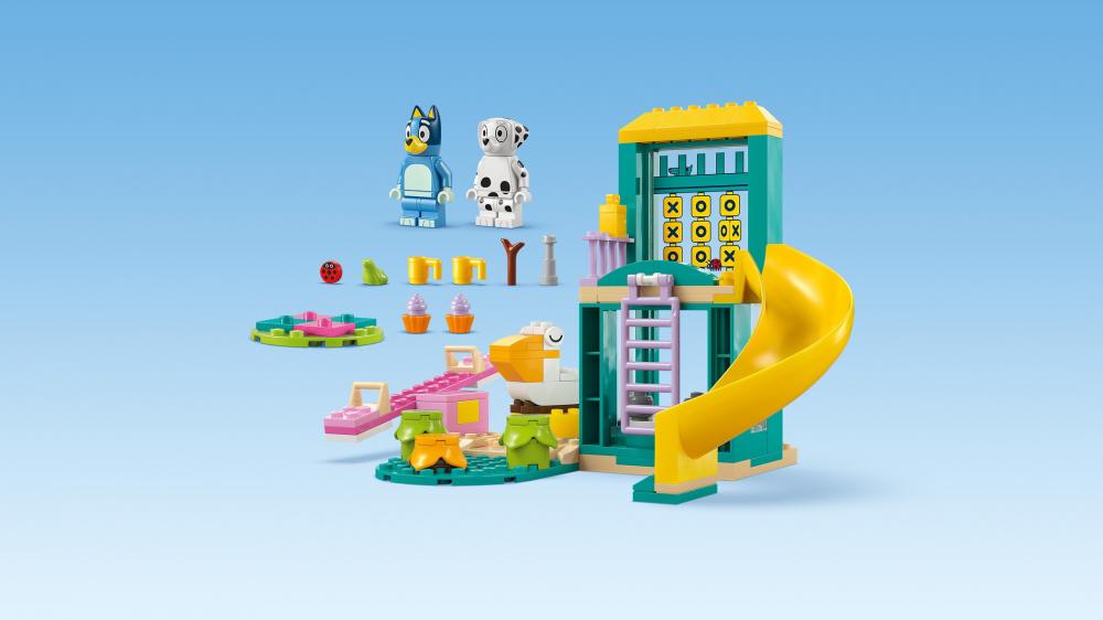 LEGO® Bluey und Chloe auf dem Spielplatz 104 Teile 11201