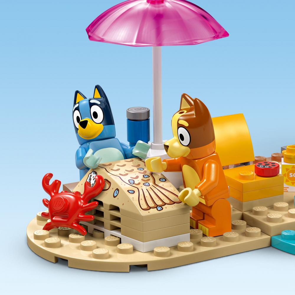 LEGO® Bluey Blueys Strandausflug 133 Teile 11202