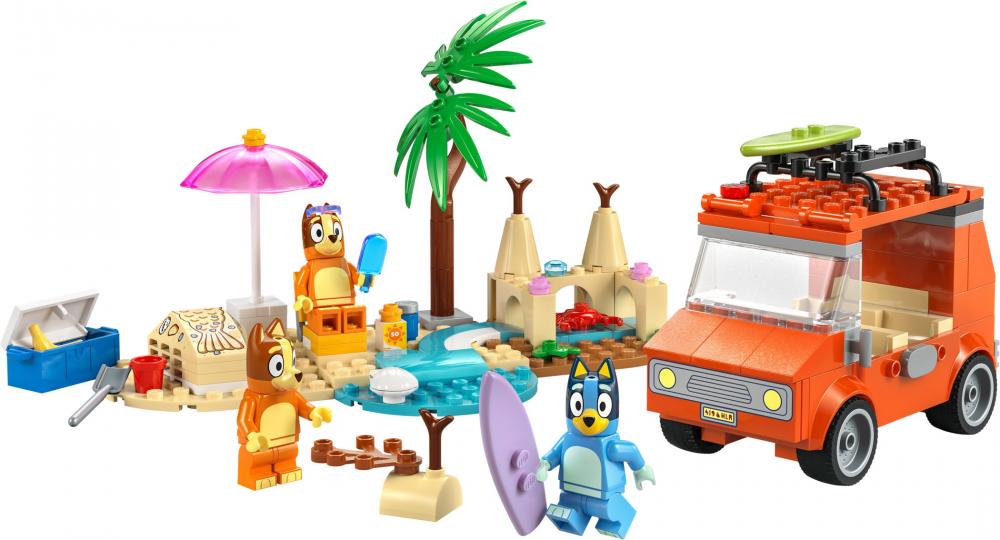 LEGO® Bluey Blueys Strandausflug 133 Teile 11202