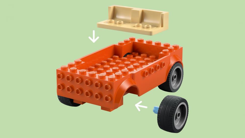 LEGO® Bluey Blueys Strandausflug 133 Teile 11202