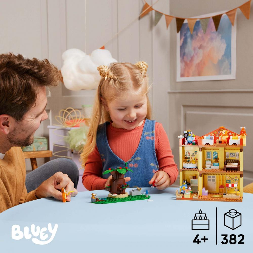 LEGO® Bluey Blueys Haus 382 Teile 11203
