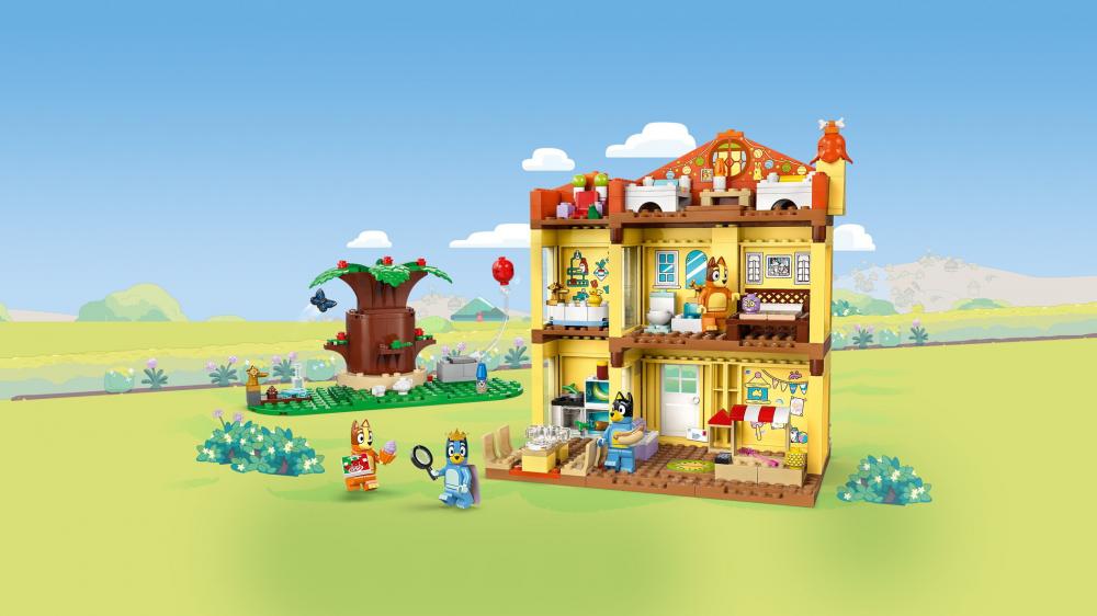 LEGO® Bluey Blueys Haus 382 Teile 11203