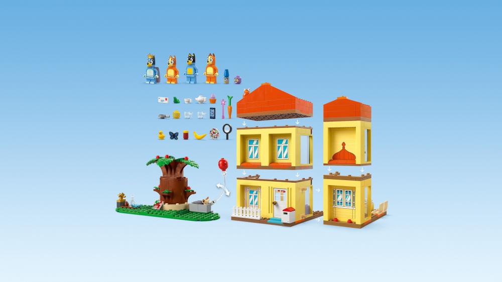 LEGO® Bluey Blueys Haus 382 Teile 11203