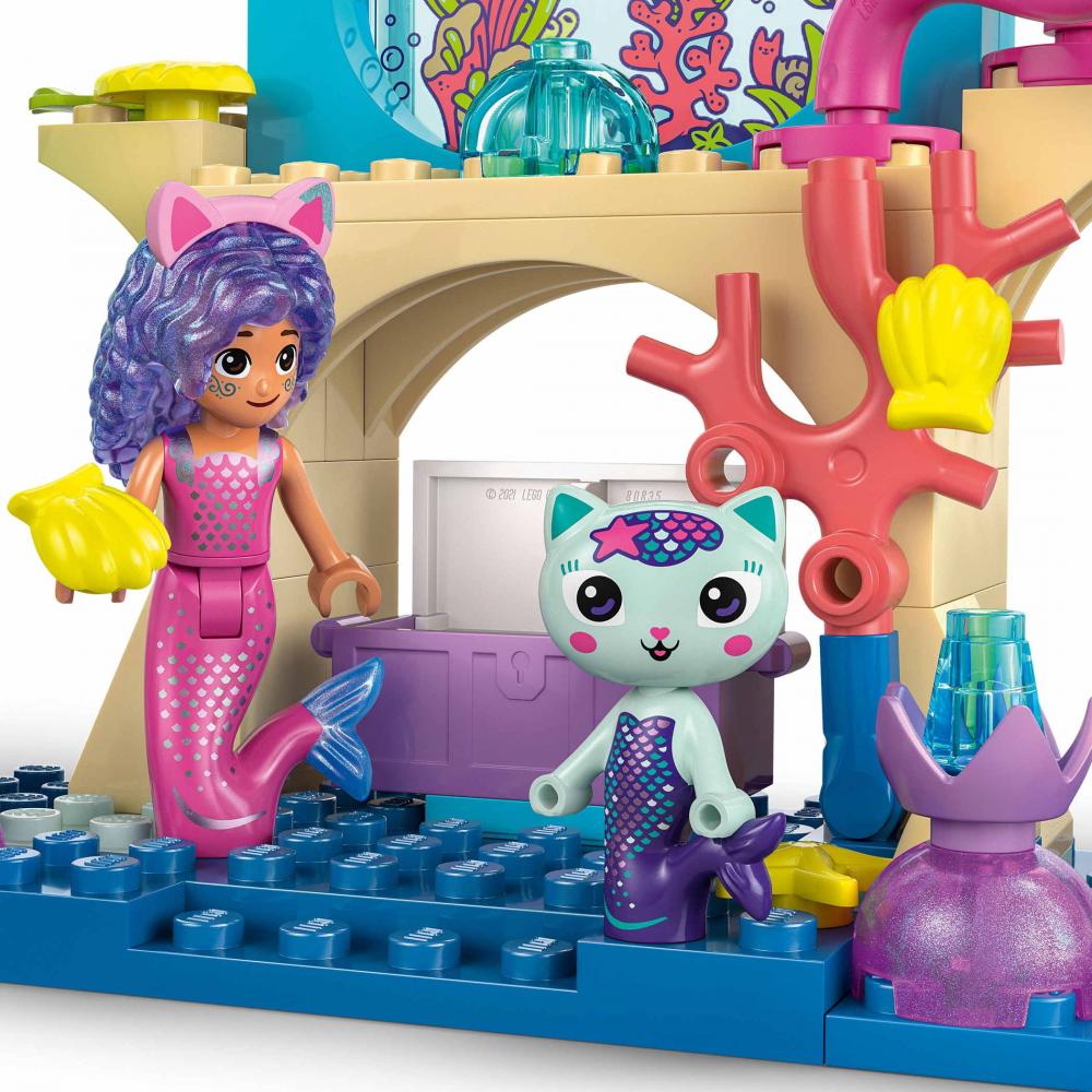 LEGO® Gabby's Dollhouse Meerjungfrau Gabbys Aquarium Abenteuer 103 Teile 11204
